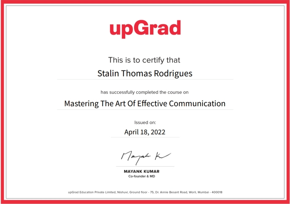 Mastering the art of efficitive communication