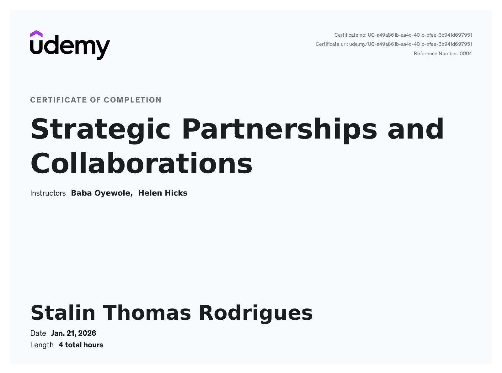 Strategic Partnerships and Collaborations